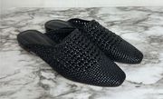 Vince Women's Barrett 2 Slip On Pointed Flats Size 6 Black NEW