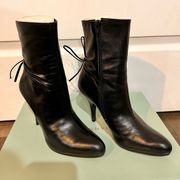 NWT Gianni Bini Black Leather Boots