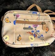 MultiSac | Taupe Sierra Floral Chandler Tote butterfly butterflies