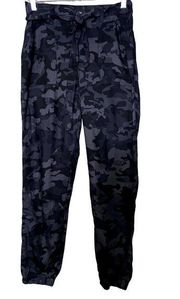 REWASH Black. Gray Camo Jogger Pants Size Medium NEW