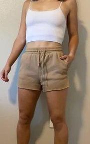 Mocha high Wasted Shorts