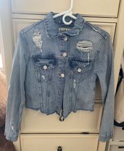 Cropped Denim Jacket