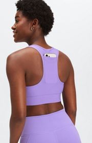 Fabletics On-the-Go Sports Bra & Biker Shorts Set