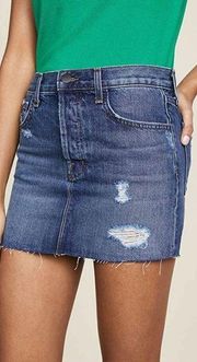 💕J BRAND💕 Deconstructed Distressed Denim Skirt