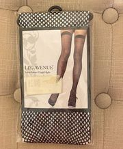 Leg Avenue Nylon Fishnet Thigh Highs