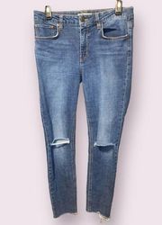 Harper Heritage Mid-Rise Skinny Jeans - size 29