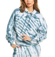 BOYFRIEND TIE DYE HOODIE IN ORION BLUE - SZ 3XL