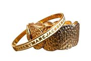 Marc by Marc Jacob’s gold bracelet and Old Navy bangle bracelet set