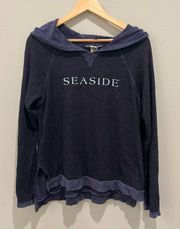 Seaside Blue Hoodie Pullover