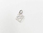 VINTAGE Charm Sterling Silver 925 Sweet 16 for Bracelet 3D Birthday Girl Heart