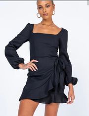 Black Villa Mini Dress