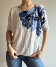 Soft Stretch Floral Tee
