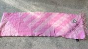 Victoria’s Secret Pink Striped Fleece Scarf Size 80x11.5- NWOT