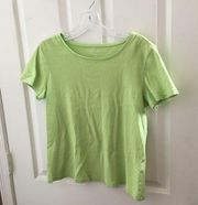 Ladies Christopher and banks tee petite med
