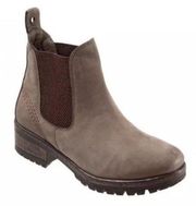 37 Florida Leather Nubuck Chelsea Boot