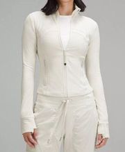 Lululemon  Define Cropped Jacket Nulu Bone Women's Size 10 LW3HJFS