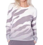 Barefoot Dreams CozyChic Ultra Lite Ocean Reef Pullover Sweater