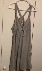 Pink Victoria’s Secret Grey Color Strap With Pockets Dress Size Medium