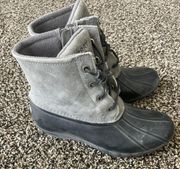 Short Black Rain Boots