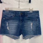 O'Neill Jean Shorts Women's Size 9 Distressed Cutoff