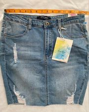 WAX JEAN BASIC DENIM SKIRT SIZE‎ M