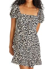 Sanctuary Fresh Breeze Leopard Print Dress