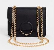 ASOS convertible crossbody w gold chain