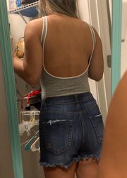 Low / Open Back Tank Bodysuit