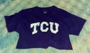 TCU  Cropped T-Shirt