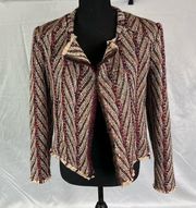 New with tags Driftwood Sundance herringbone tweed boho blazer jacket size M