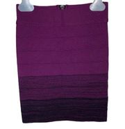 Guess Eden bandage mini skirt in damson multi color size XS