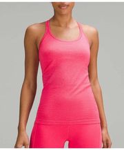 Lululemon Ebb to Street Ribbed Racerback Tank Top Lip Gloss Pink 6