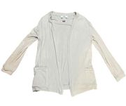 Magaschoni open cream cardigan