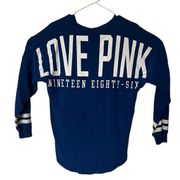 PINK - Victoria's Secret Victoria's Secret Pink Love Nineteen Eighty Six, Long Sleeve Shirt Size Medium