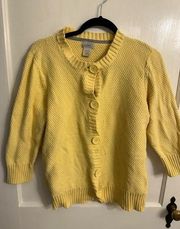 L.L. Bean Womens Knitted Sweater Cardigan