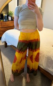 Tie Dye Flowy Pants