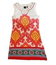 FESTIVE Rafaela shift dress S 100% cotton