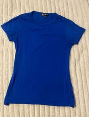 Blue Workout Tee