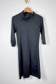 Mountain Hardwear Black Cowl Neck Dress