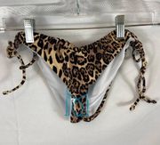 NWOT Asos Leopard Print Swim bottom size 4