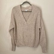 NWOT Abound Nordstrom v-neck sweater▪️size L