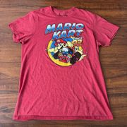 NEW SUPER MARIO BROS MARIO CART 92 RED T-SHIRT SZ MEDIUM M