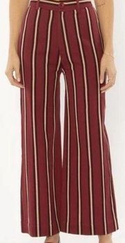 Amuse society Millie Pant in Pinstripe