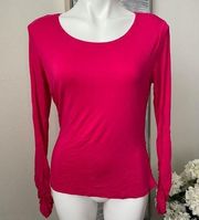 Bisou Bisou Women’s Long Sleeve Shirt Size L