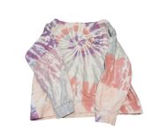 Pastel Tie Dye Oversized Sweatshirt