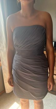 Gray Formal Dress