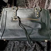 Just Fab Black faux leather Purse