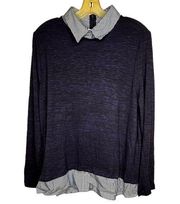 Valerie Stevens Layered Sweater