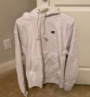 Champion  & uo vertical logo hoodie sweatshirt size L