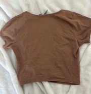 brown top